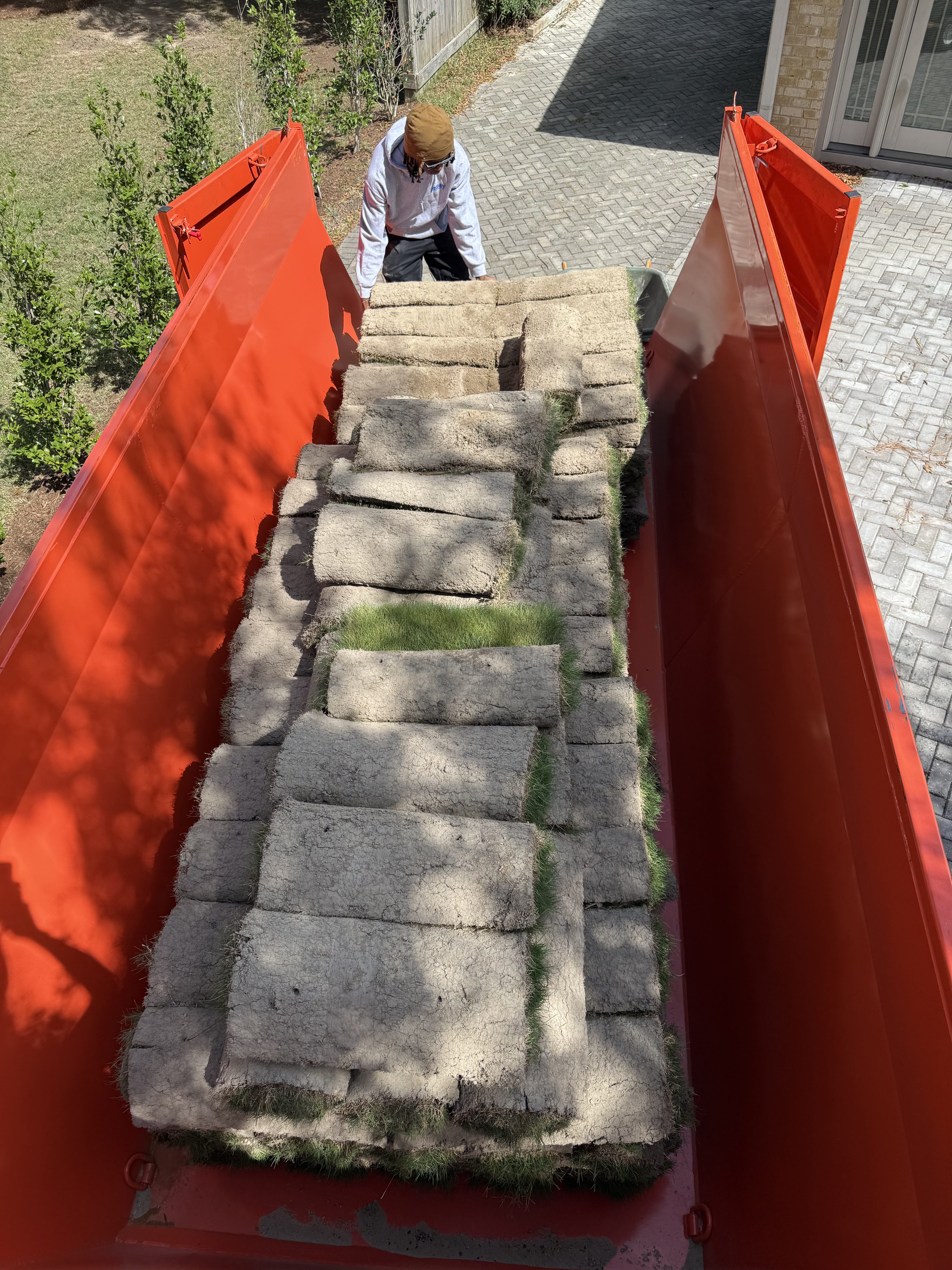 Beach Bins dumpster ready for delivery